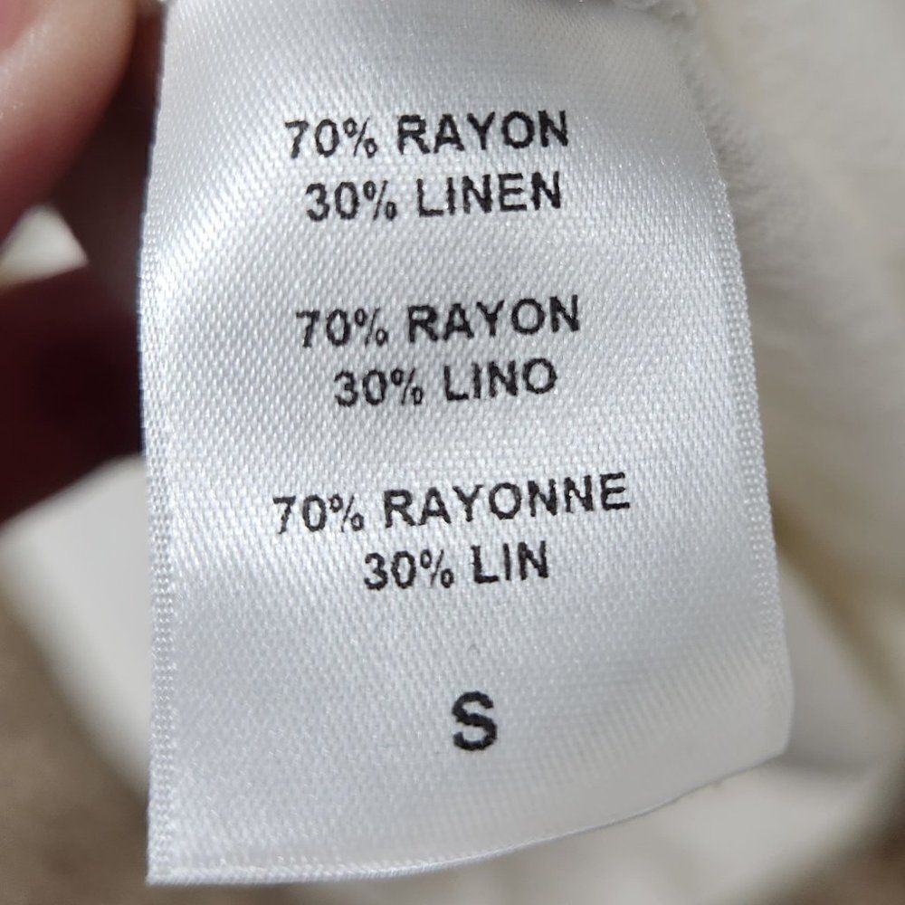 Rachel Pally Tie Front Duster White Size S Rachel Pally Duster - Picture 15 of 16